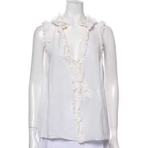 White asymmetrical Marc by Marc Jacobs Blouse